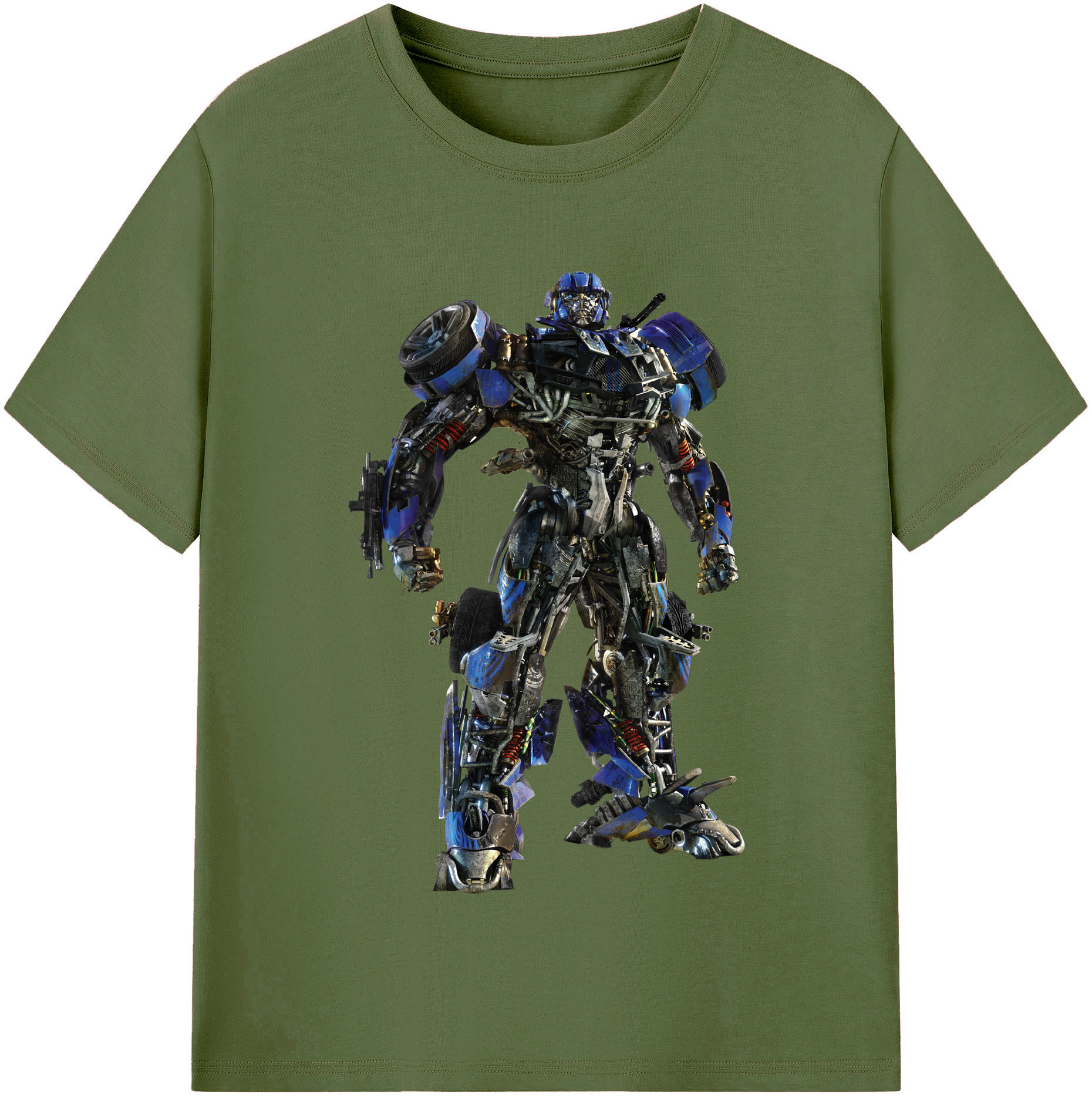 （画像用）  綿100％半袖Tシャツ（フロントプリント）